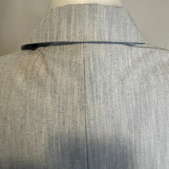 Pure Alfred Sung Long Sleeve 2 Button Closure Blazer Grey Colour Size Medium - Picture 6 of 9